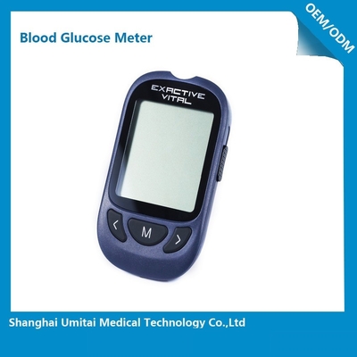 Glükoz Glikoz Test Şeritleri ile Kan Glikozu İzleme Cihazı 85 X 52 X 15mm